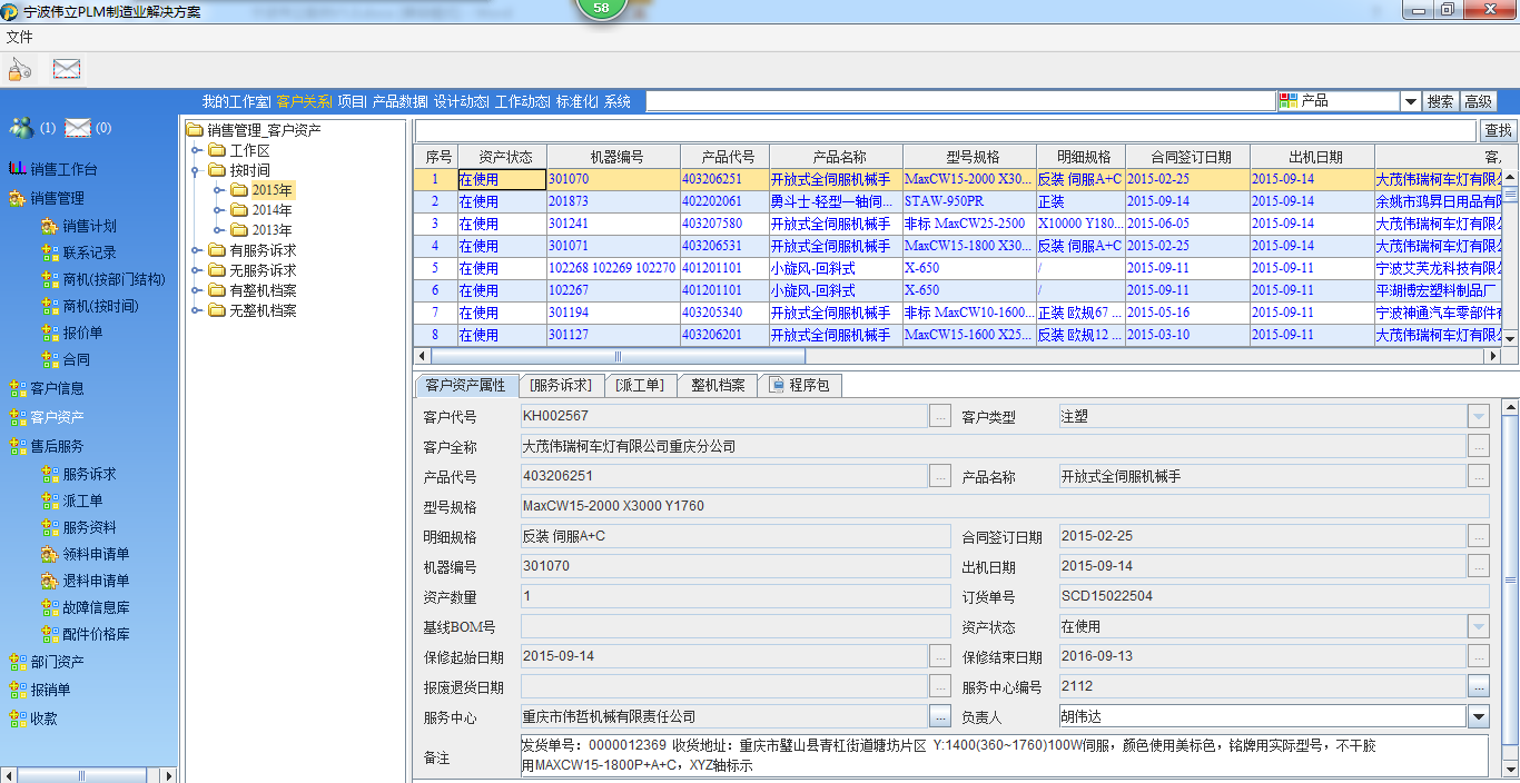 过SIPM\/PLM信息化项目建设实现PLM、CRM、